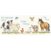 Bothy Threads Cross stitch kit "Farmyard Welcome" XKG20 38x15 cm