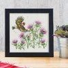 Bothy Threads Cross stitch kit "Feathers And Thistles" XHD133 26x26 cm