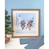 Bothy Threads Cross stitch kit "Festive Figure" SKaters" XSS34 26x26 cm