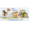 Bothy Threads Cross stitch kit "First Born" XNB2 38x18 cm