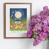 Bothy Threads Cross stitch kit "Flower Moon" XDD2 18x27 cm