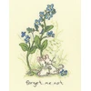 Bothy Threads Cross stitch kit "Forget me not" XAJ12 15x19 cm