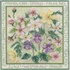 Bothy Threads Cross stitch kit "Four Seasons - Spring" DWFS01 16.5x16.5 cm