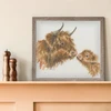 Bothy Threads Cross stitch kit "Gentle One" XHD140 28x25 cm