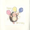 Bothy Threads Cross stitch kit "Greeting Card - Birthday Balloons" XGC23 10x10 cm