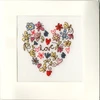 Bothy Threads Cross stitch kit "Greeting Card - Sweet Heart Card" XGC1 10x10 cm