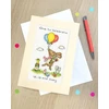 Bothy Threads Cross stitch kit "Greeting Card - Up, Up And Away" XGC66 10x16 cm