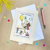 Bothy Threads Cross stitch kit "Greeting Card - More Fabulous" XGC51 10x16 cm