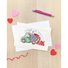 Bothy Threads Cross stitch kit "Greeting Card - Loads Of Love" XGC64 16x10 cm