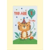 Bothy Threads Cross stitch kit "Greeting Card - Wild Birthday" XGC50 10x16 cm