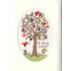 Bothy Threads Cross stitch kit "Greeting Card - Sweet Tree Card" XGC2 9x13 cm