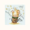 Bothy Threads Cross stitch kit "Greeting Card Time To Celebrate!" XGC36 10x10 cm