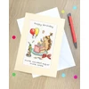 Bothy Threads Cross stitch kit "Greeting Card - More Candles" XGC62 10x16 cm