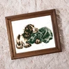 Bothy Threads Cross stitch kit "Growing Old Together" XHD104 26x26 cm