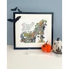 Bothy Threads Cross stitch kit "Hallowed Souls" XSK31 28x25 cm