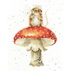 Bothy Threads Cross stitch kit "He's a Fun-gi" XHD74 18x23 cm