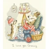 Bothy Threads Cross stitch kit "I love you Granny" XAJ19 21x24 cm