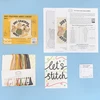 Bothy Threads Cross stitch kit "Just Crackers About Cheese!" XWG12 27x25 cm