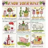 Bothy Threads Cross stitch kit "Know Your Wine" XHS11 26x28 cm