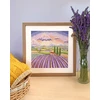 Bothy Threads Cross stitch kit "Lavender Fields" XLP26 26x26 cm