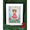Bothy Threads Cross stitch kit "Little Mushroom" XG52 22x30.5 cm