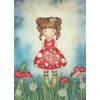 Bothy Threads Cross stitch kit "Little Mushroom" XG52 22x30.5 cm