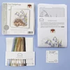 Bothy Threads Cross stitch kit "Love And Hedgehugs" XHD138 26x26 cm