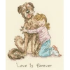 Bothy Threads Cross stitch kit "Love is forever" XAJ27 14x17 cm