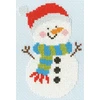 Bothy Threads Cross stitch kit "Merry - Snowman" SKIP6 13x19 cm
