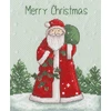 Bothy Threads Cross stitch kit "Ol' St Nick" XX21 15x18 cm