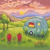 Bothy Threads Cross stitch kit "Our Happy Place" XLP1 26x26 cm