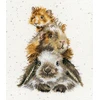 Bothy Threads Cross stitch kit "Piggy In The Middle" XHD65 26x30 cm