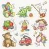 Bothy Threads Cross stitch kit "Play!" XKG25 26x26 cm
