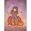Bothy Threads Cross stitch kit "Pumpkin Perch" XG50 22x30.5 cm