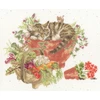 Bothy Threads Cross stitch kit "Purrrfect Spot" XHD149 34x28 cm