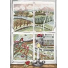 Bothy Threads Cross stitch kit "Rosehip Window" XDD7 25x36 cm