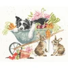 Bothy Threads Cross stitch kit "Sleeping On The Job" XHD134 34x28 cm