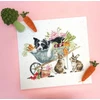 Bothy Threads Cross stitch kit "Sleeping On The Job" XHD134 34x28 cm
