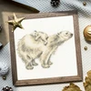 Bothy Threads Cross stitch kit "Snow Baby" XHD111 26x26 cm