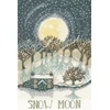 Bothy Threads Cross stitch kit "Snow Moon" XDD4 18x27 cm