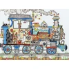 Bothy Threads Cross stitch kit "Steam Train" XCT24 36x26 cm