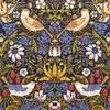 Bothy Threads Cross stitch kit "Strawberry Thief" XAC3 31x31 cm