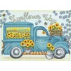 Bothy Threads Cross stitch kit "Sunflower Way" XKTB26 28x20 cm