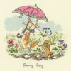 Bothy Threads Cross stitch kit "Sunny Day" XAJ7 20x20 cm