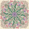 Bothy Threads Cross stitch kit "Swirling Thistles" XBUF3 28x28 cm