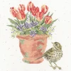 Bothy Threads Cross stitch kit "The Meadow Pipit" XHD156 26x26 cm