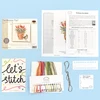 Bothy Threads Cross stitch kit "The Meadow Pipit" XHD156 26x26 cm