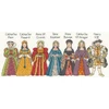 Bothy Threads Cross stitch kit "The Tudor Roses" XAG5 31x13 cm