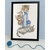 Bothy Threads Cross stitch kit "Three's A Crowd" XHD154 25x38xm