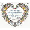 Bothy Threads Cross stitch kit "Wedding Heart" XWS10 34x30 cm